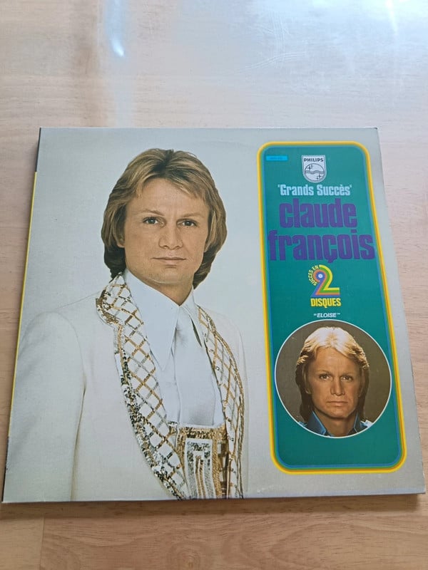 Disque vinyle 33T par Claude François grand succès Éloïse c45