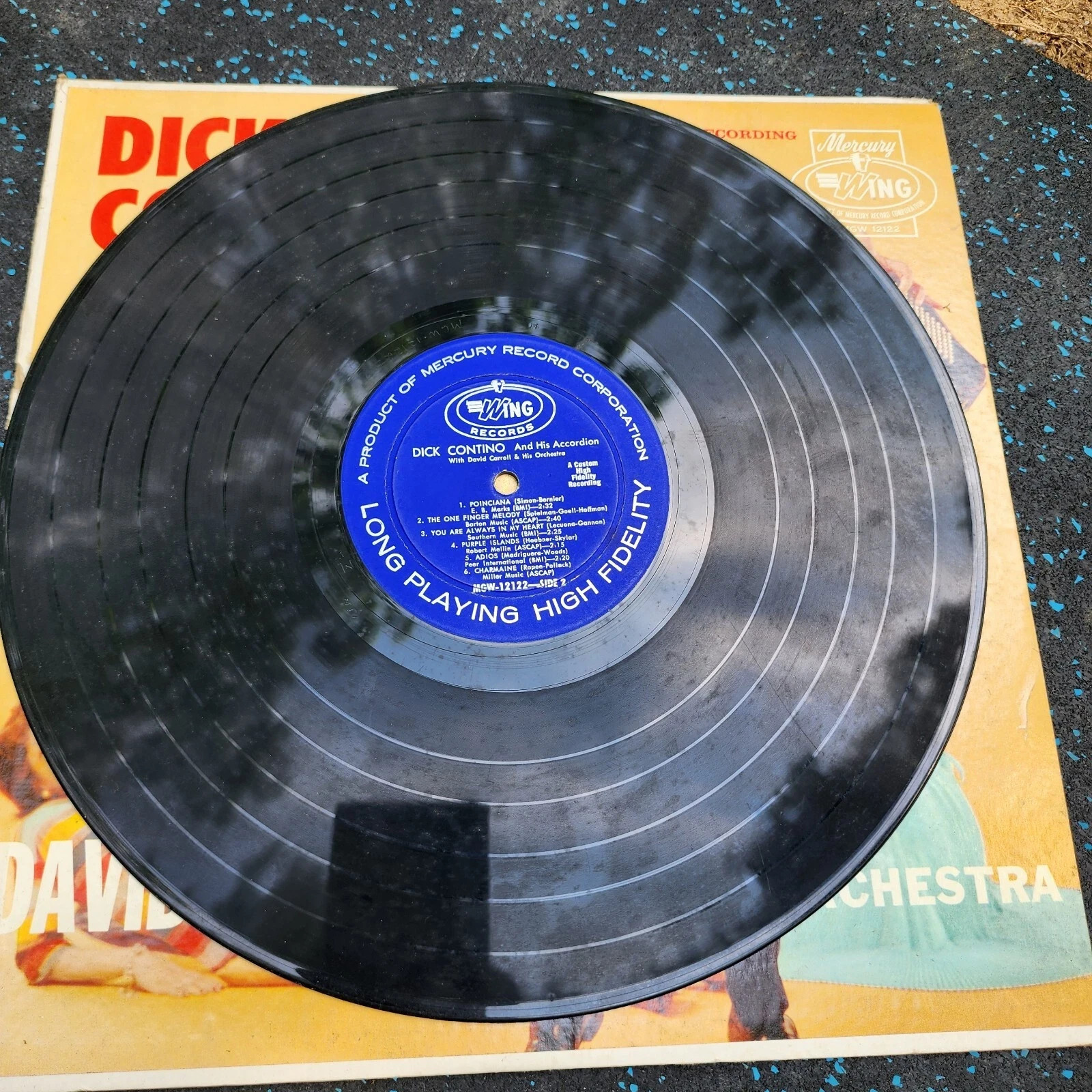 Dick Contino and his Accordion - Something For The Girls - Mercury MG 20141 LP