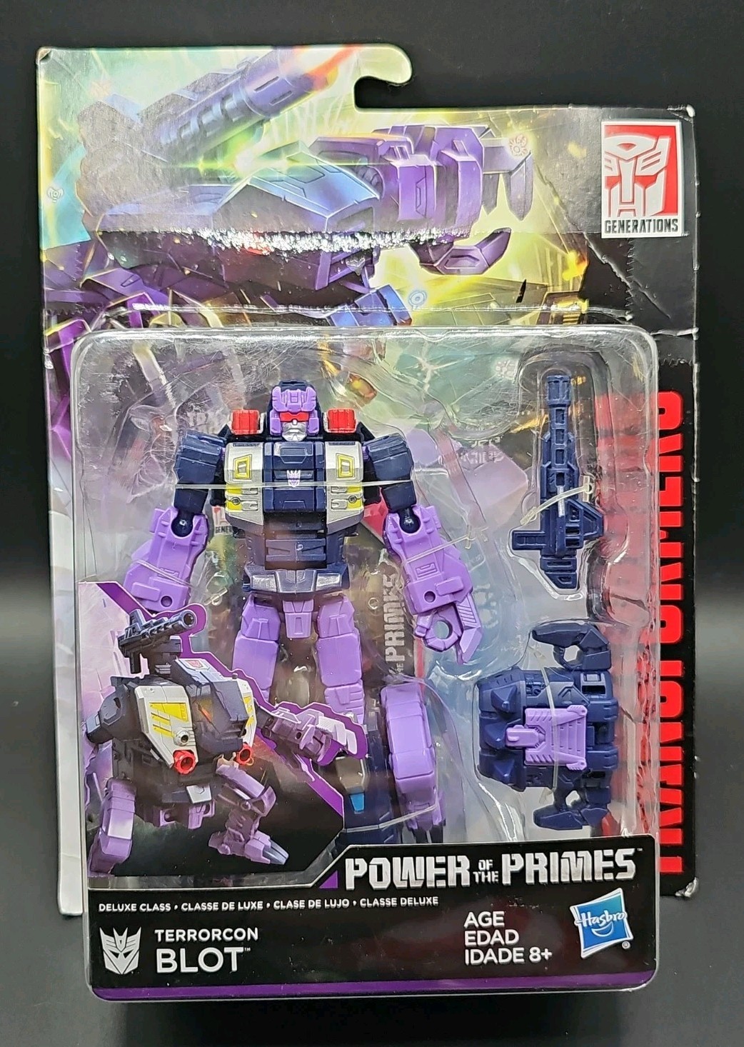 Nuovo Transformers BLOT Terrorcon Power Of The Primes POTP Deluxe Class Figure