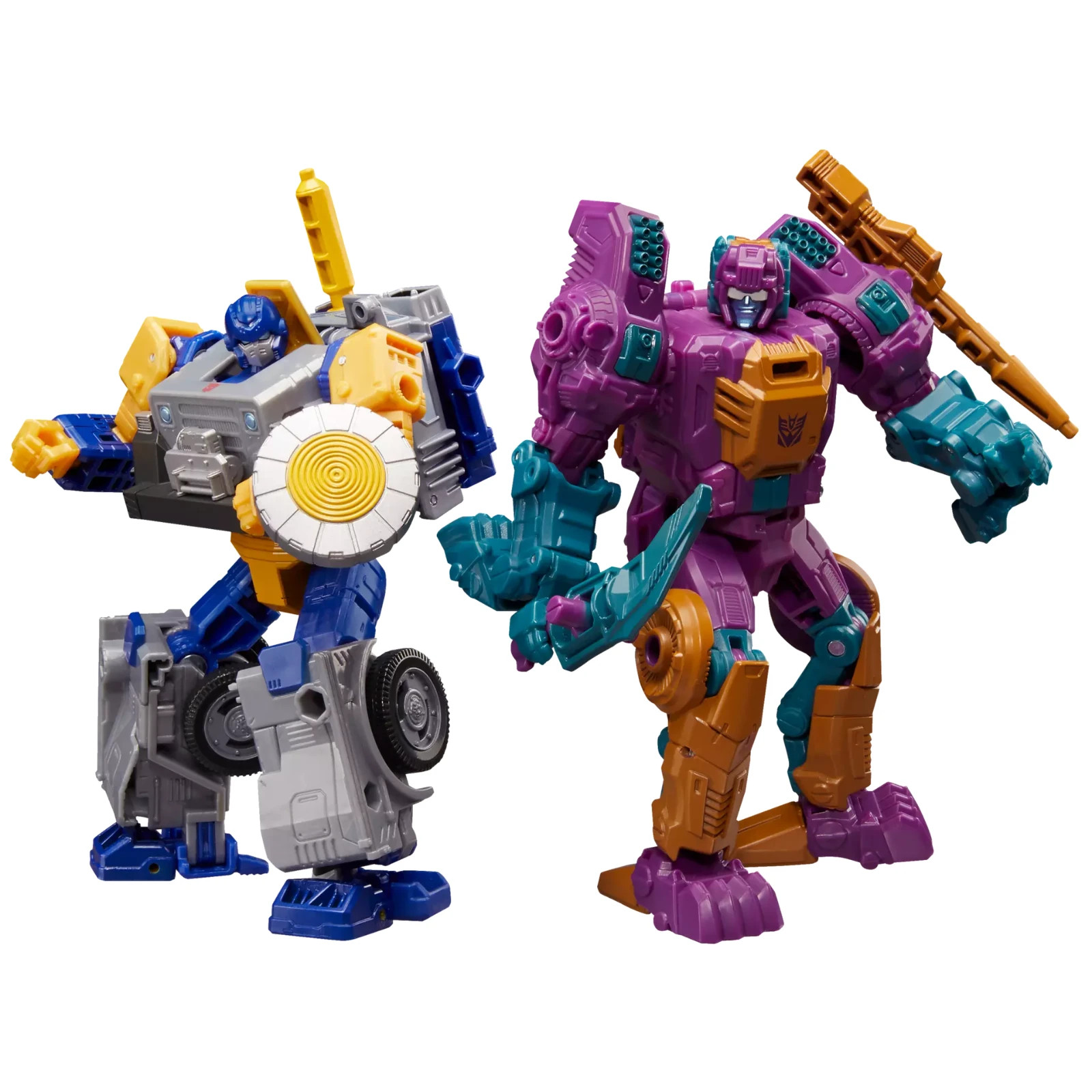 Transformers Wreck 'N Doom Fisitron & Carnivac Confezione da 2 (Ironfist) - NUOVO UK Stock