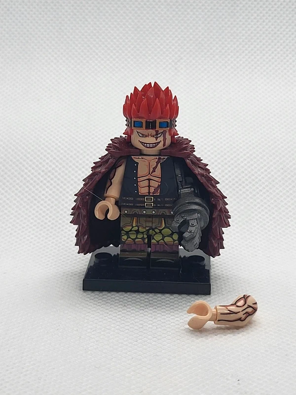 Figurine type Lego - one Piece - Eustass Kid (Lego-style Figure - One Piece - Eustass Kid)