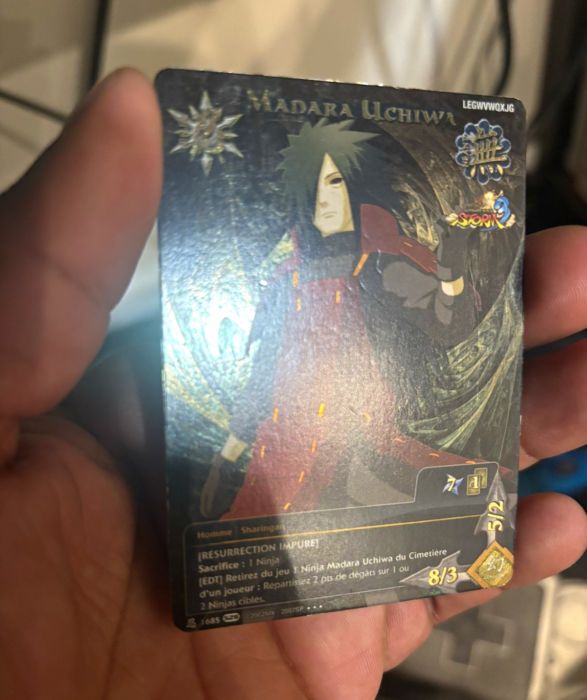 Bandai Naruto Gioco di Carte da Collezione Madara Uchiwa—-oui 🥐