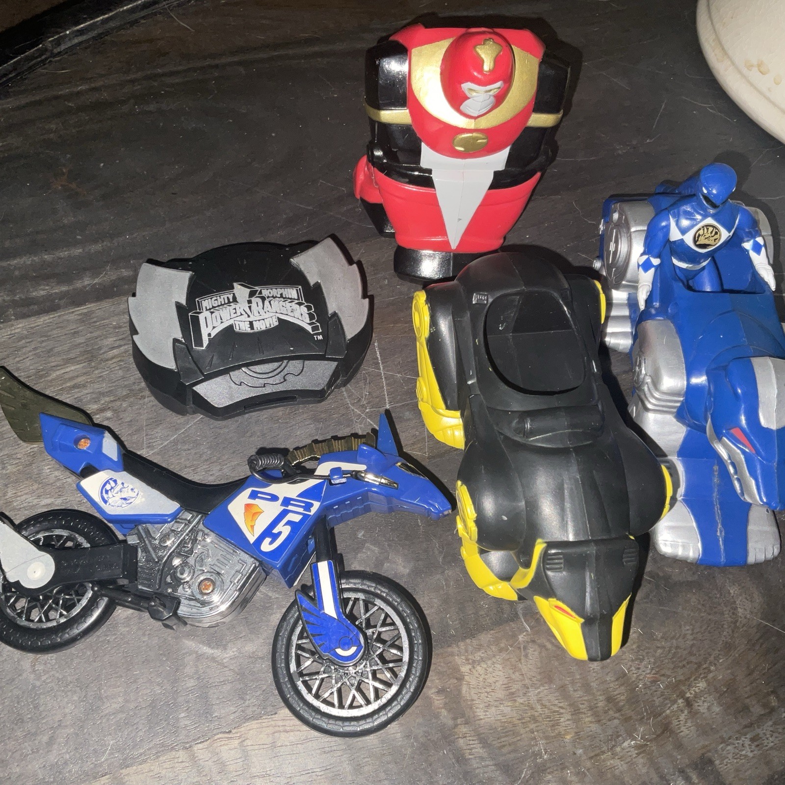 LOTTO ACTION FIGURE VINTAGE POWER RANGERS VEICOLI UOMO ALTRI