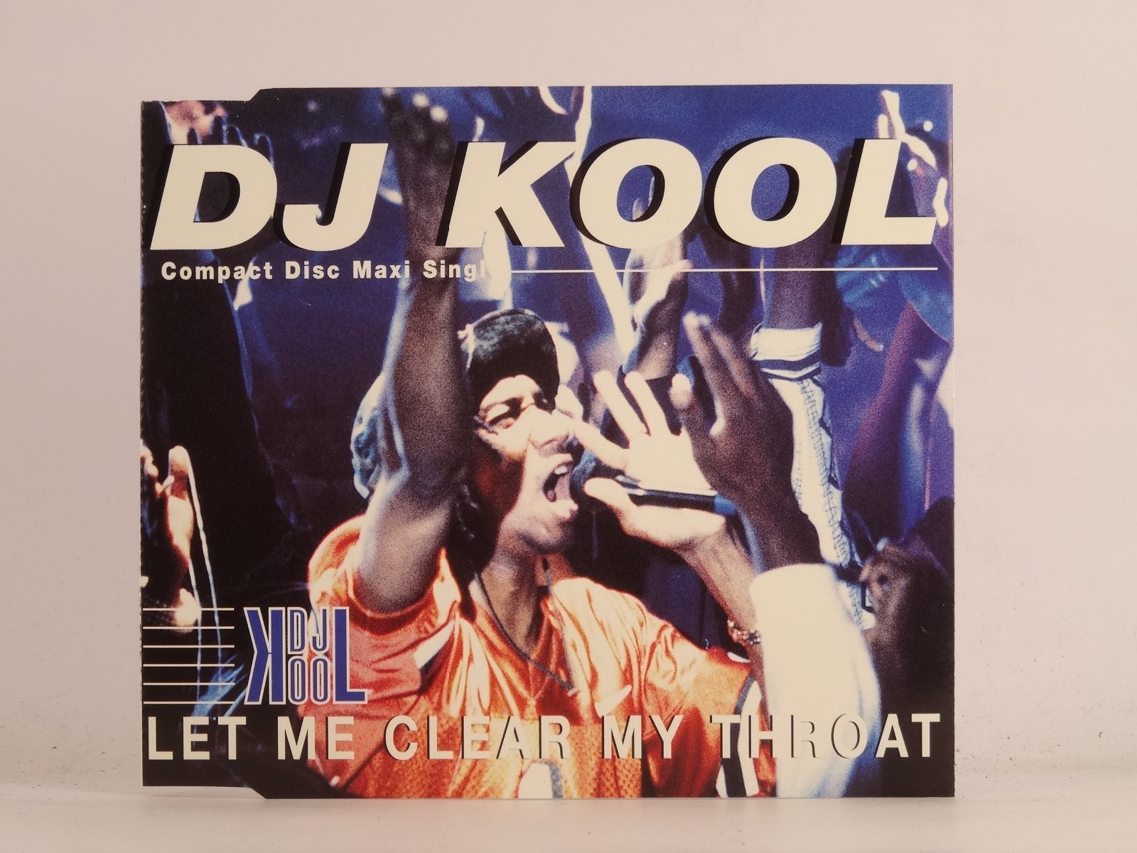 DJ KOOL LET ME CLEAR MY THROAT (F90) 7 Track CD Single including Picture Sleeve 