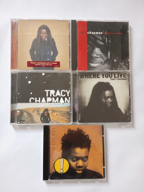 Lot de 5 albums CD de Tracy Chapman