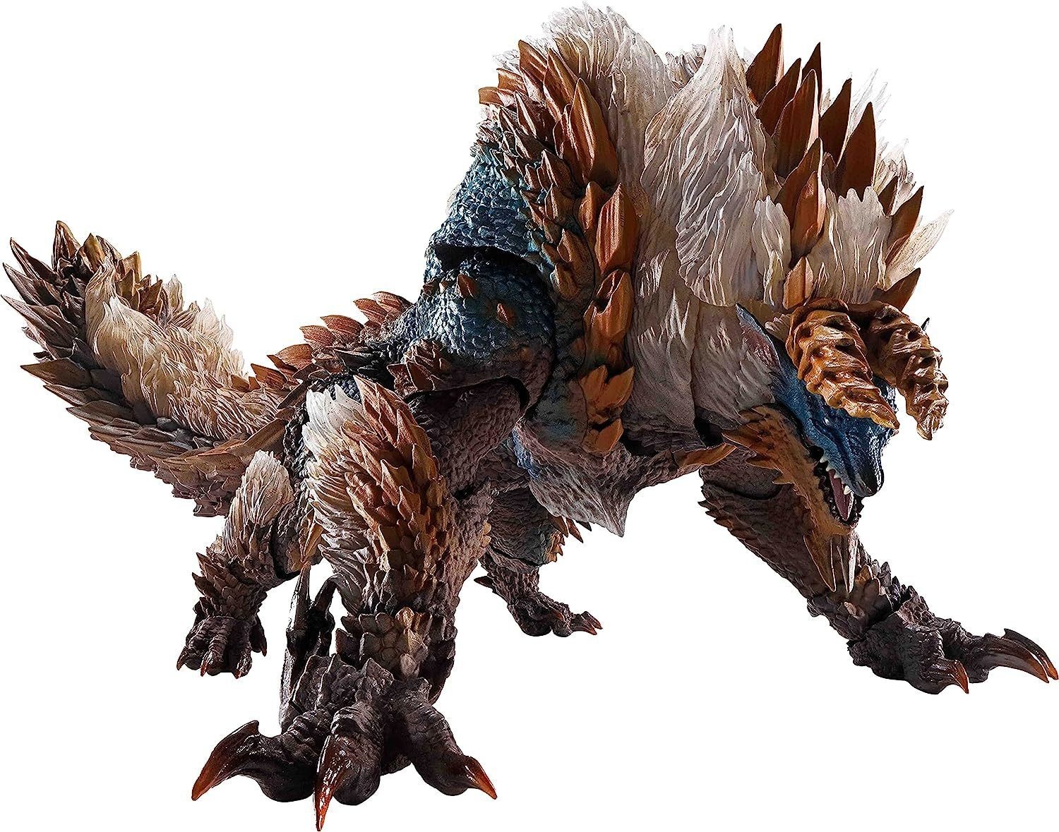 S.H. Monster Arts Monster Hunter World Iceborn Zinogre figura in ABS e PVC...