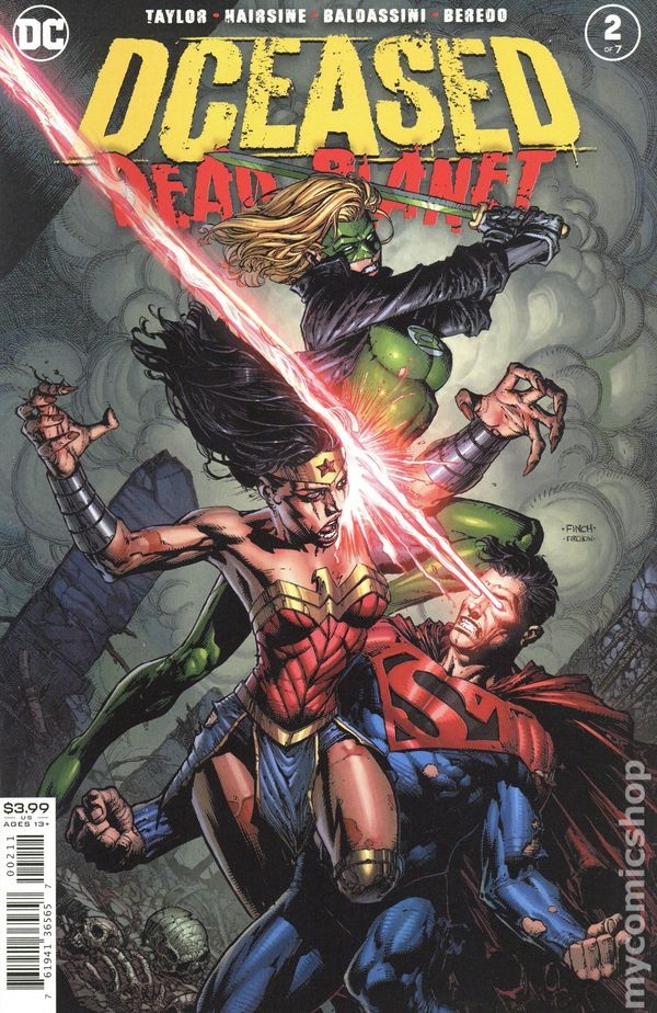 DCeased Dead Planet #2A Finch VF 2020 immagine stock