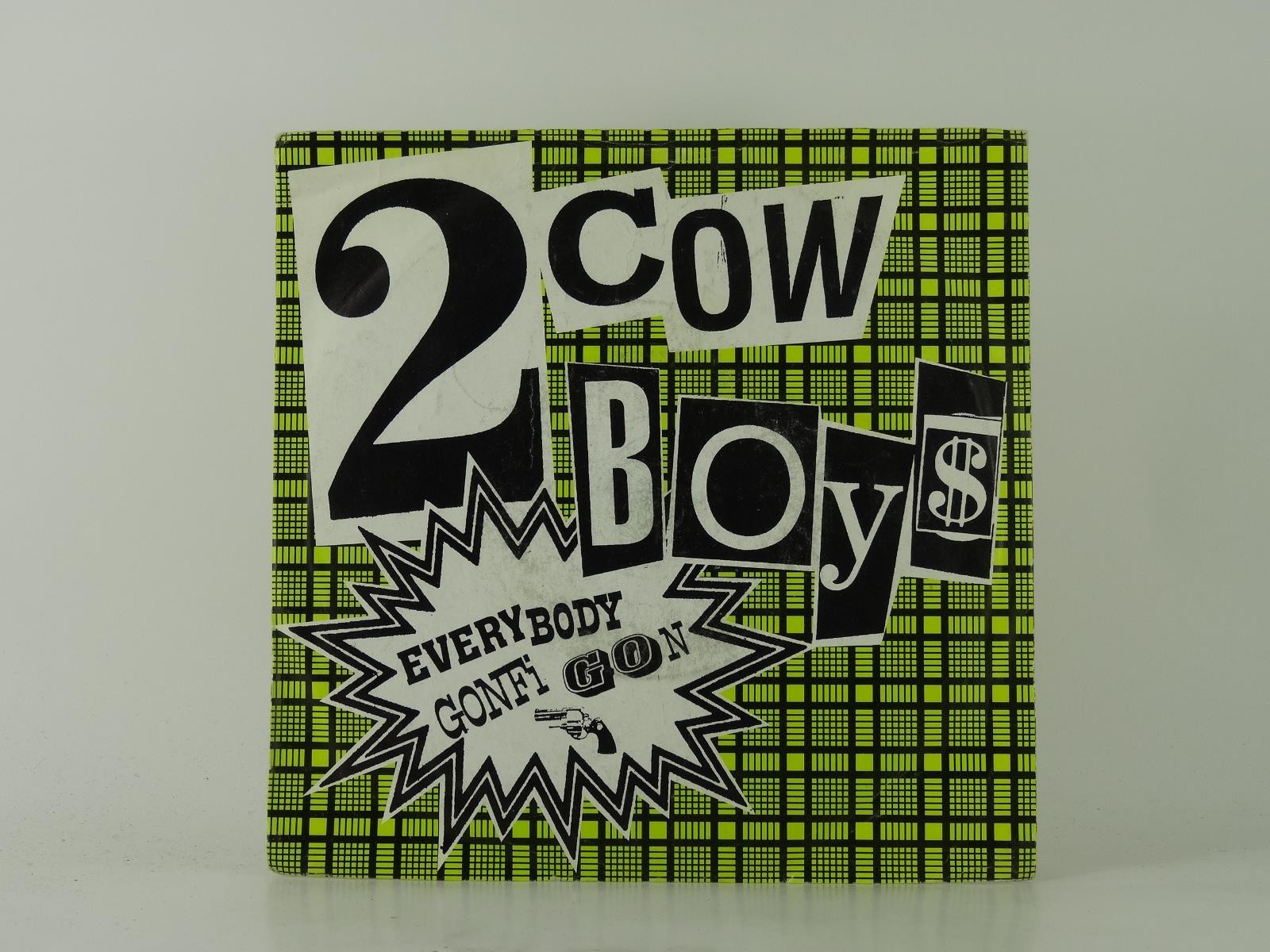 2 COW BOYS EVERYBODY GONFI GON (13) 2 Track 7" Single plus Picture Sleeve FFRR R