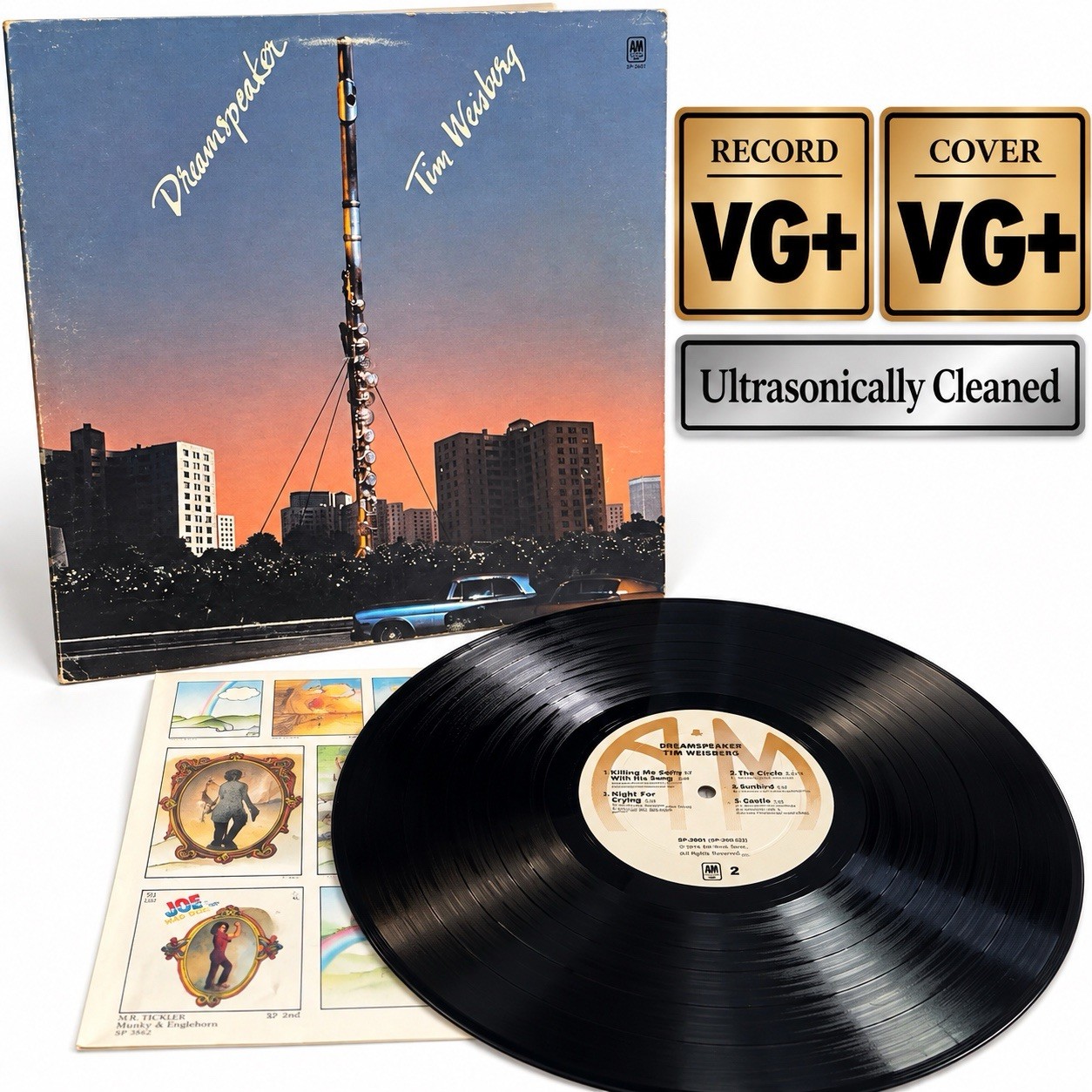 Tim Weisberg Dreamspeaker LP SP-3042 Flute VG+ VG+ Ultrasonically Cleaned