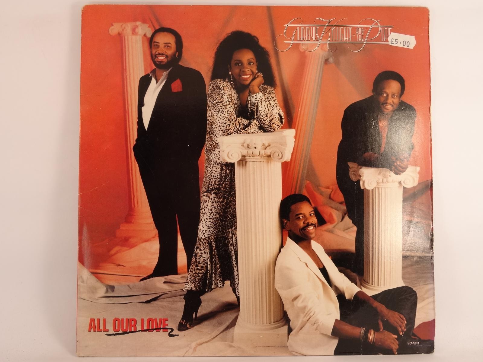 KNIGHT,GLADYS & THE PIPS ALL OUR LOVE (2) (A) LP MCA