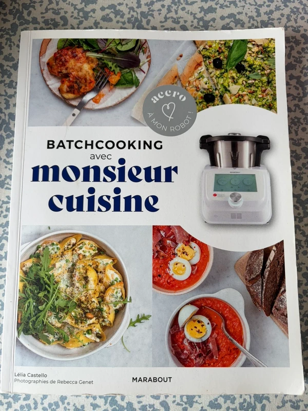 Livre batchcooking monsieur cuisine