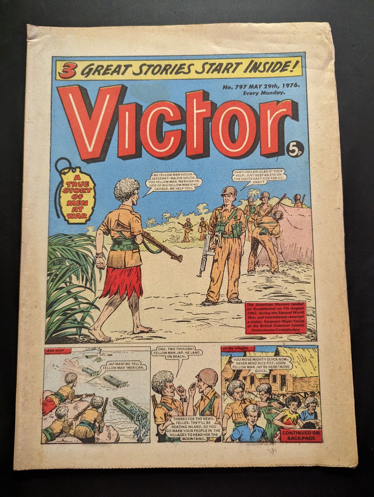 The Victor Comic, No 797, May 29th 1976.