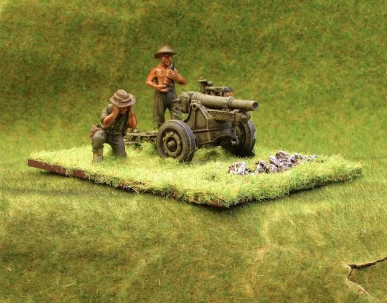 Pintado! Australian short 25-pdr 28mm Bolt Action