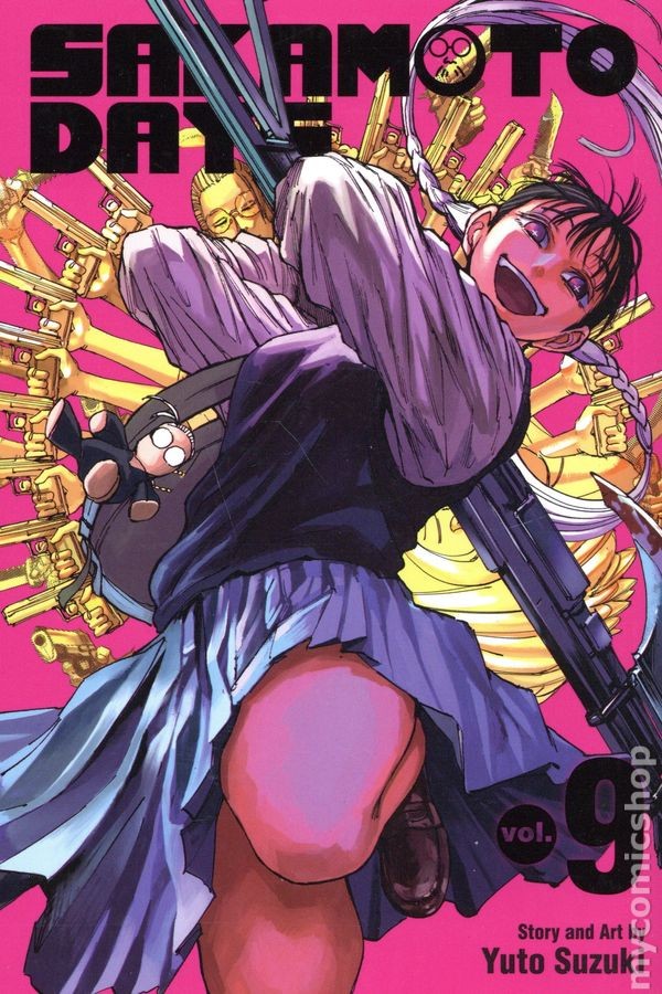 Sakamoto Days GN #9-1° NM 2023 Immagine Stock