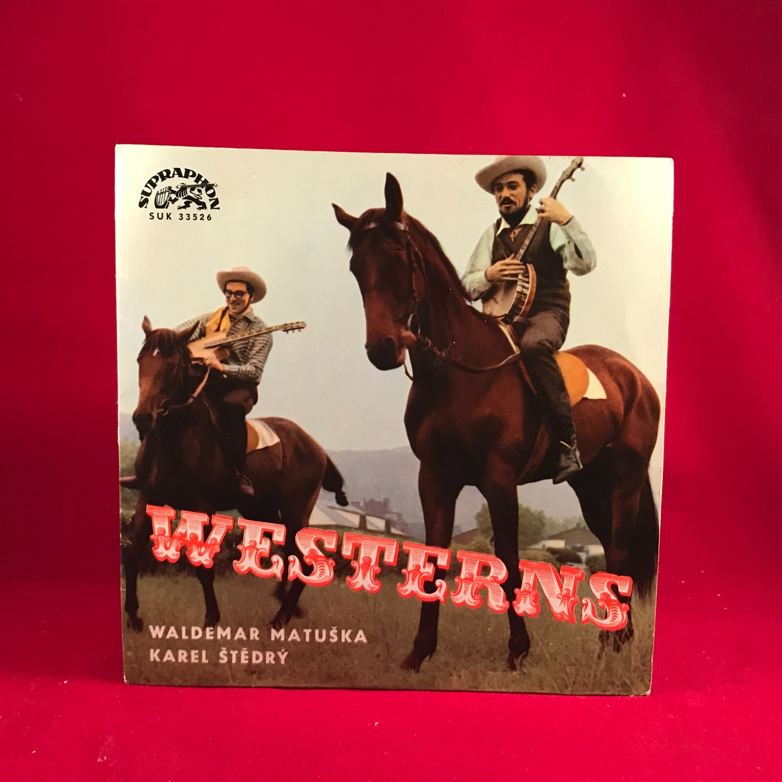 Waldemar Matuška, Karel Štědrý Westerns EP  1963 Czechoslovakian 7" Vinyl single