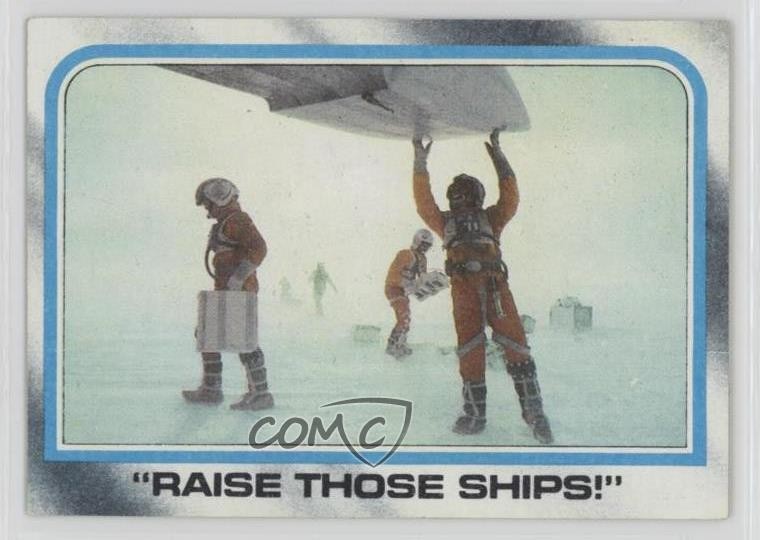 1980 Topps Star Wars: L'impero colpisce ancora solleva quelle navi! #163 2k3