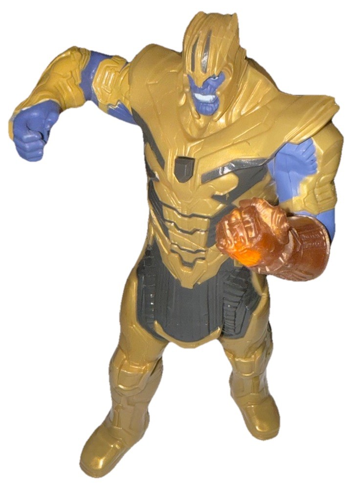 Marvel Avengers Infinity War Modellino Talking Thanos 8" pollici FUNZIONANTE