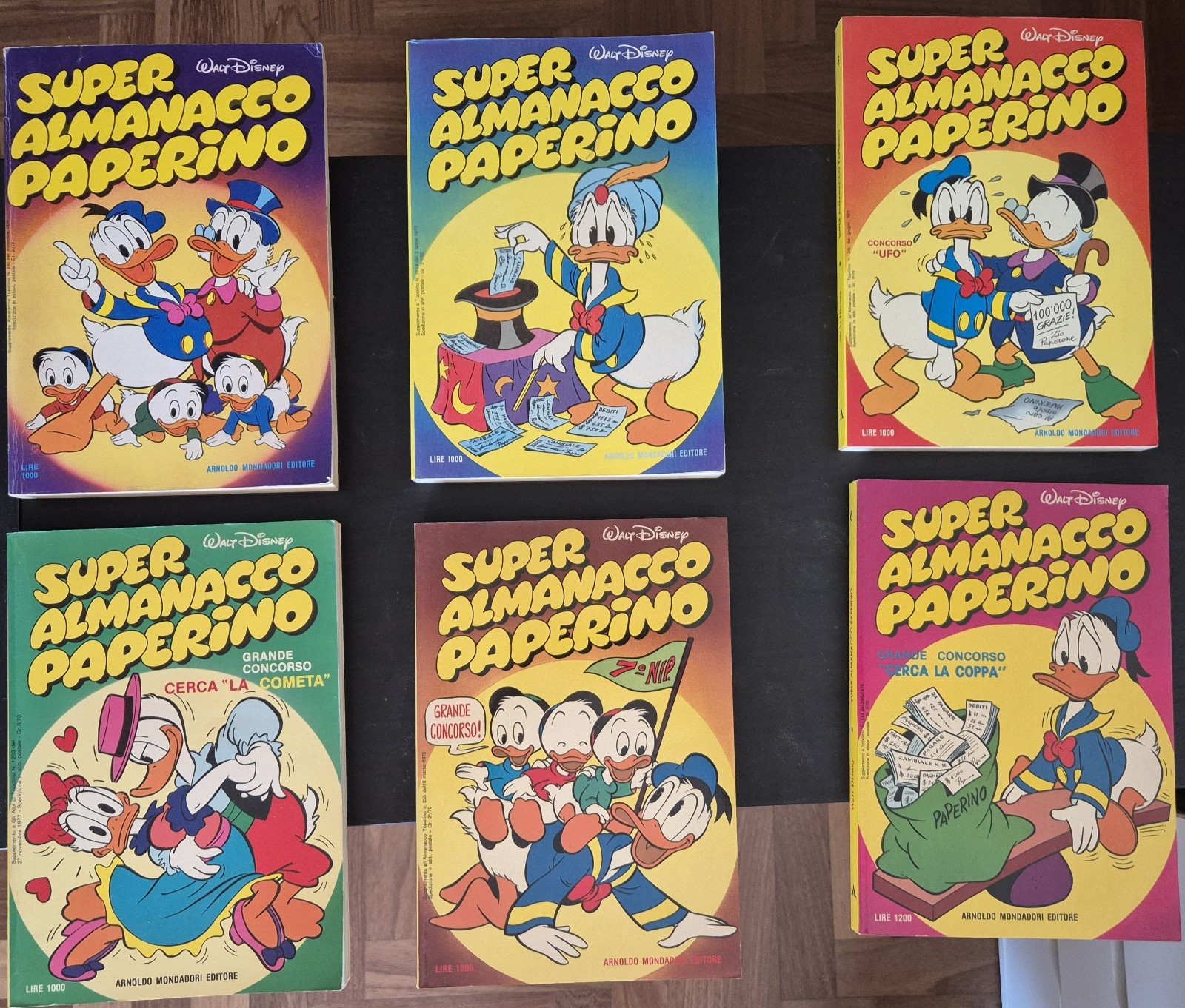 Fumetti Disney Super Almanacco Paperino serie 1 e 2