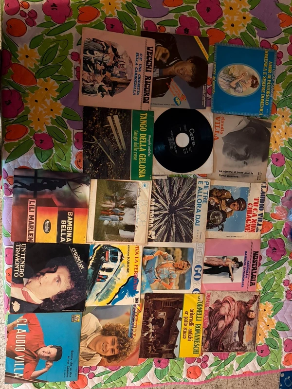 Dischi in vinile anni 80/90
