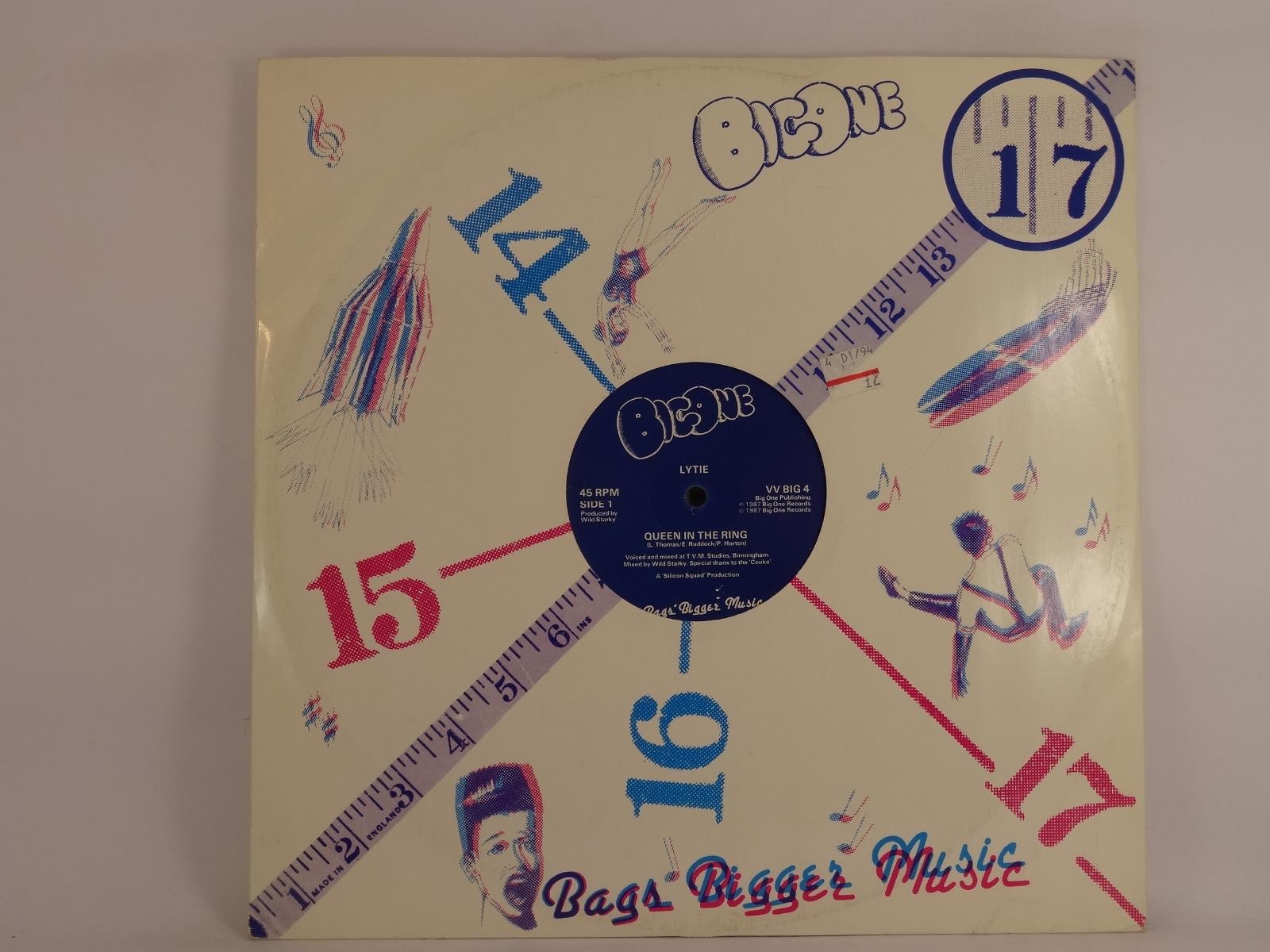 LYTIE QUEEN IN THE RING (109) 3 Track 12" Single including Company Sleeve BIG ON