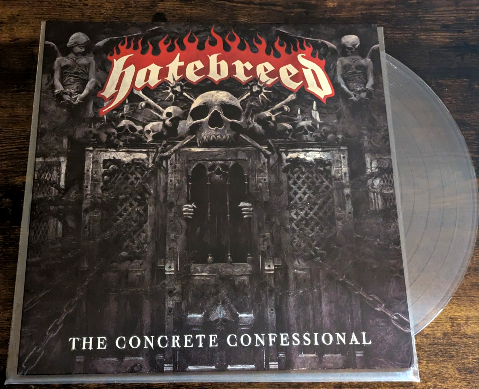 HATEBREED - THE CONCRETE CONFESSIONAL LP HARDCORE METAL BURIED ALIVE SEPULTURA