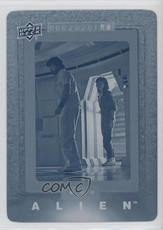 2017 Alien Movie Printing Plate Cyan Modern 1/1 Arthur Dallas Ellen Ripley p1l