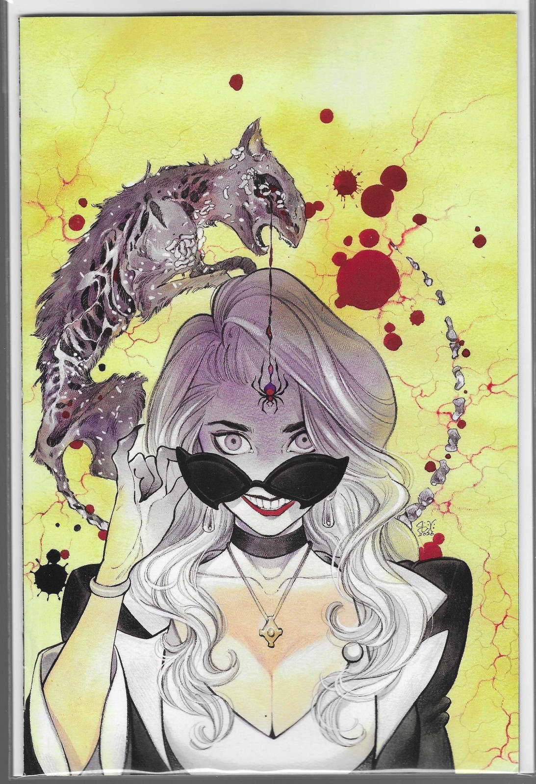 (2026) MIDNIGHT SPIDER-MAN #1 1:50 PEACH MOMOKO VIRGIN VARIANT COVER!