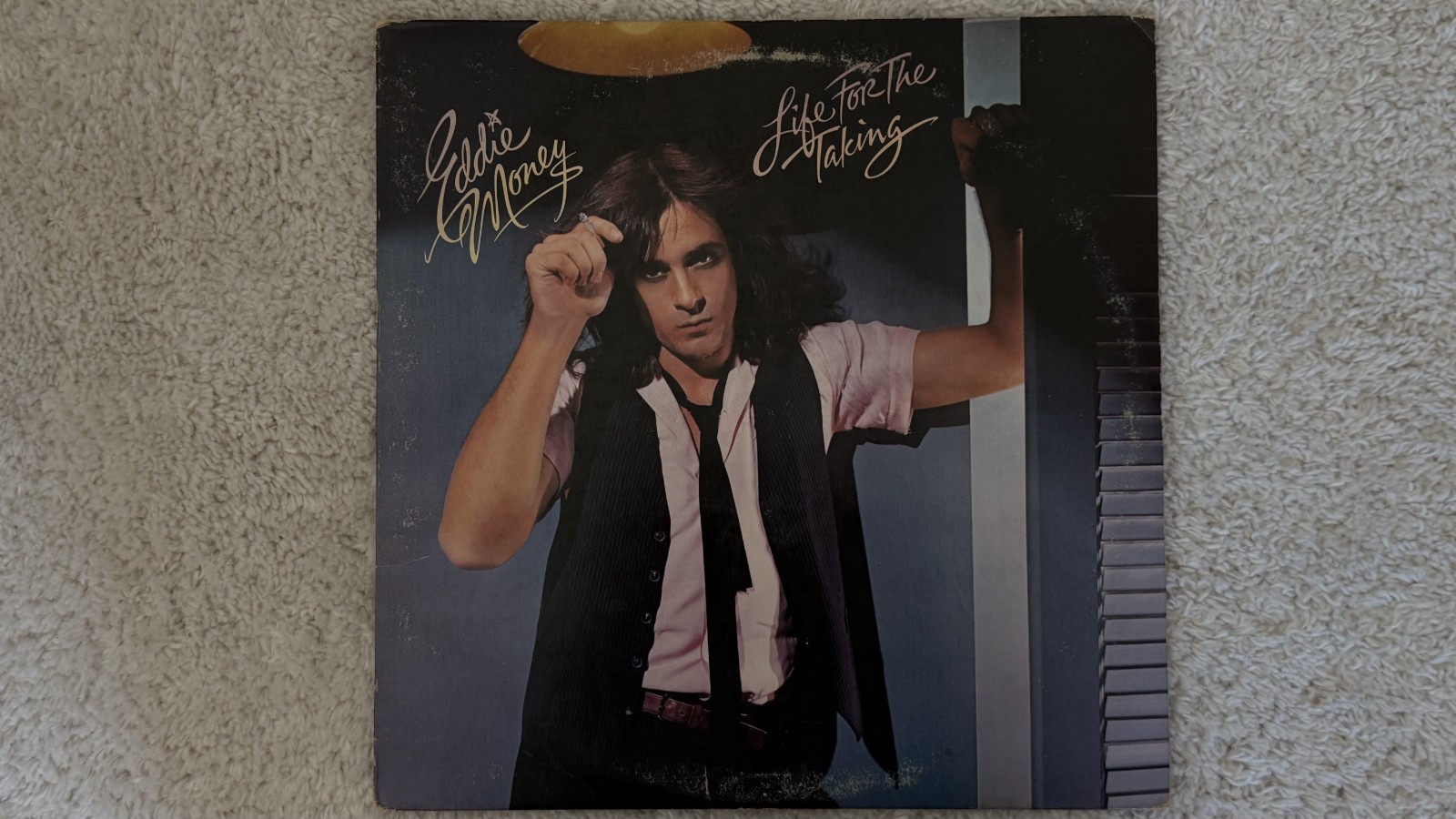 Eddie Money Life for the Taking 1978 Vinyl LP JC 35598 Wally Mastering + Insert