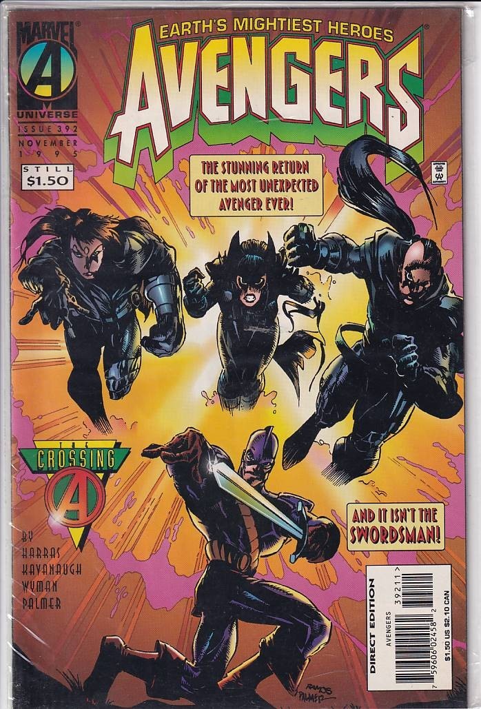41663: MARVEL AVENGERS #392 NM Grade