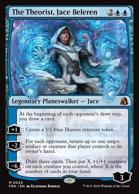 Il Teorico, Jace Beleren - Mitico/Leg. Planeswalker - Frattura di realtà EN/NM