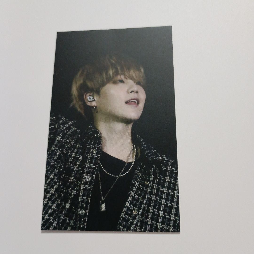 BTS Suga Photo Card Card Mini Photo