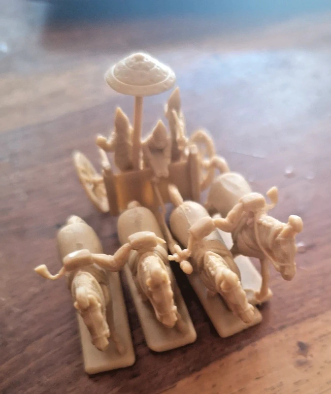 Soldats char 1/72 Assyrien neufs à peindre