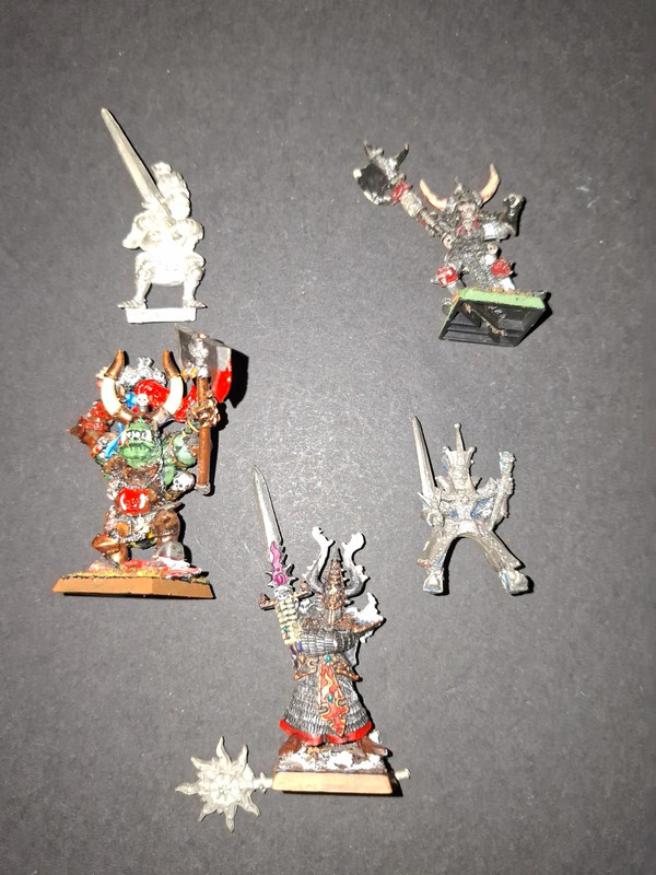 Lote warhammer de metal