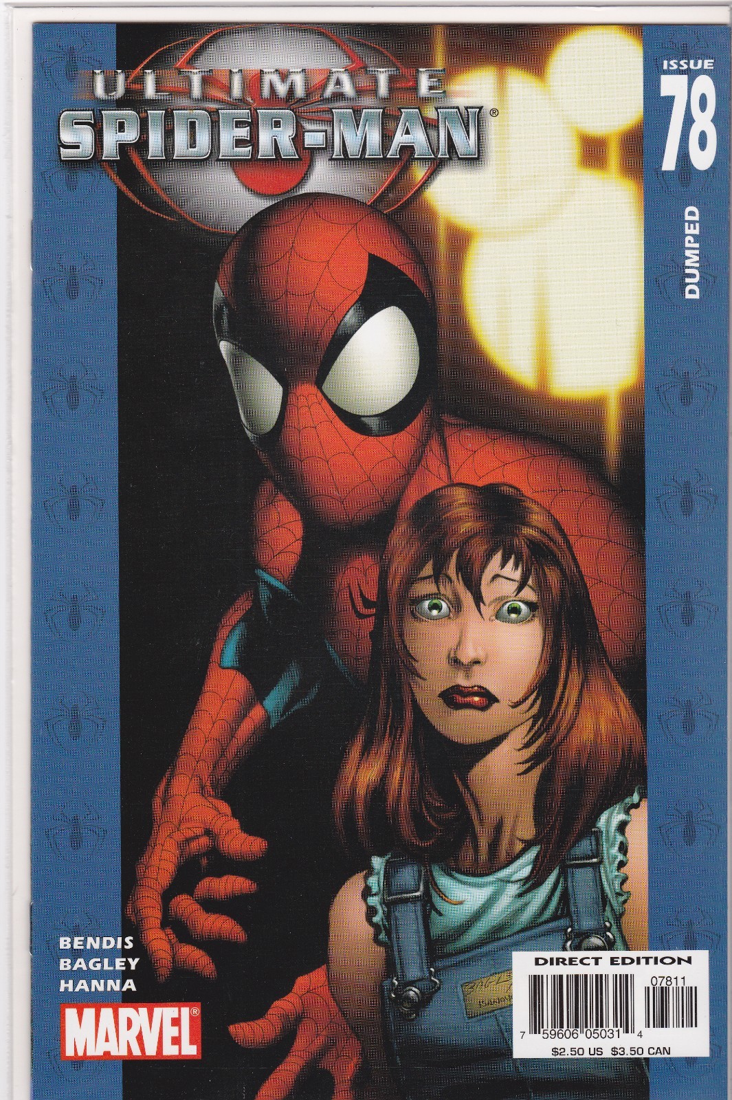 ULTIMATE SPIDER-MAN #78 / DUMPED / BENDIS / BAGLEY / MARVEL COMICS 2005
