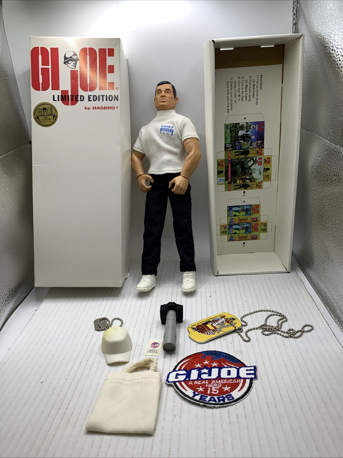 Modellino Officers Club GI Joe 1997 Collectors Convention IV 12" con extra