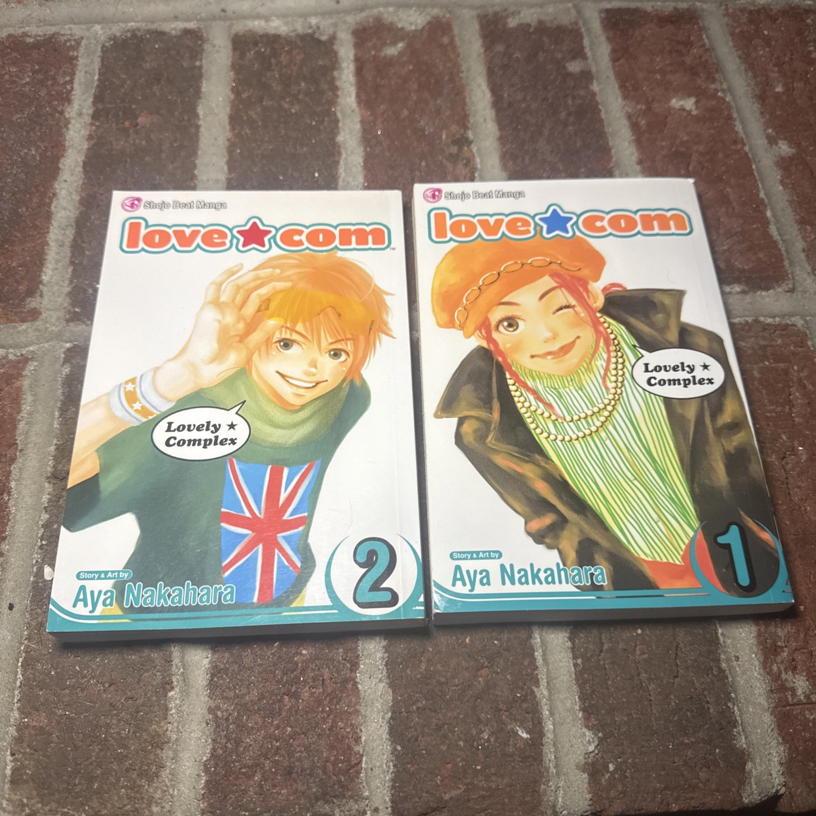 Lotto Lovely Complex Manga Set Volume 1&2 Love Com Shojo Beat [Inglese]