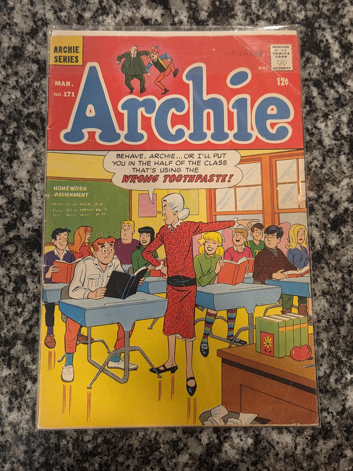 Vintage 1967 Archie Comics Archie #171 fumetto numero unico a colori
