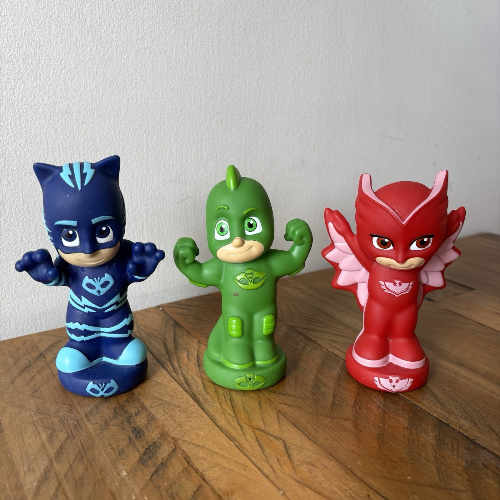 PJ Masks Plastic Bath Toy Style Figures