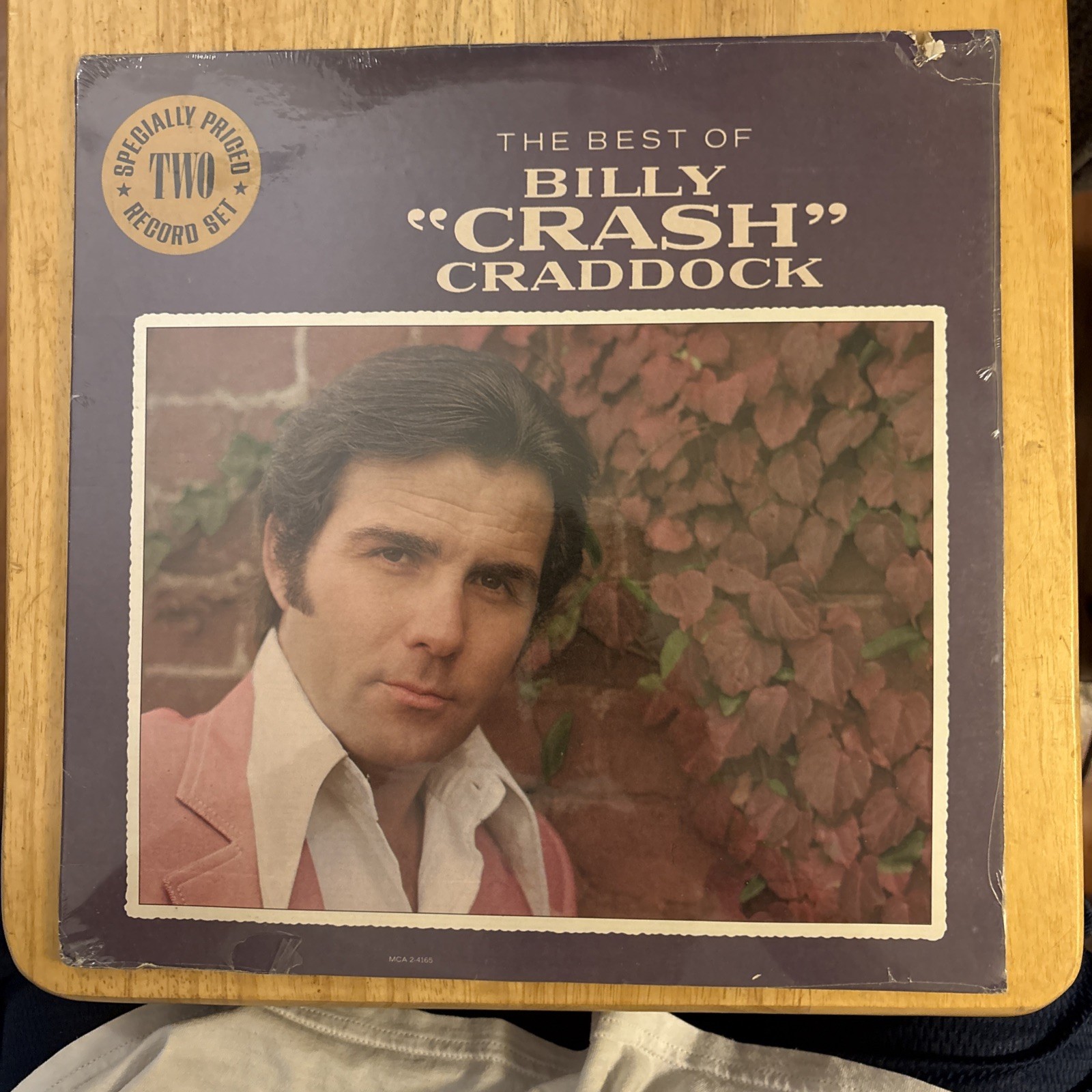 The Best Of Billy Crash Craddock Vinyl 2 LPs 20 Tracks, 1982 Country SEALED