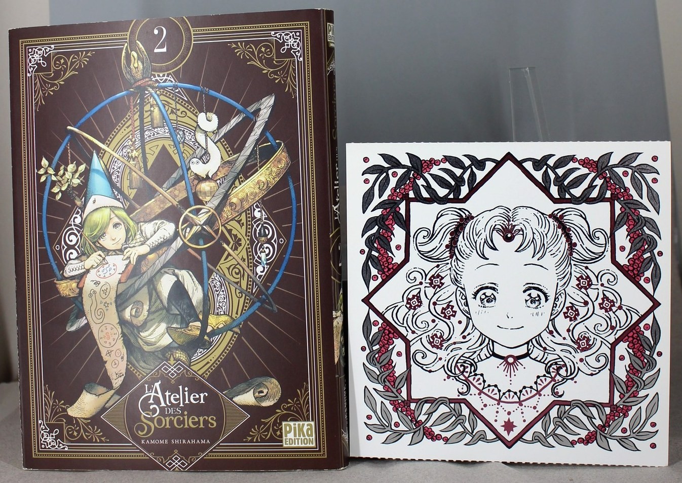 L'Atelier des Sorciers tome 2 Collector - Kamome Shirahama Pika Manga VF