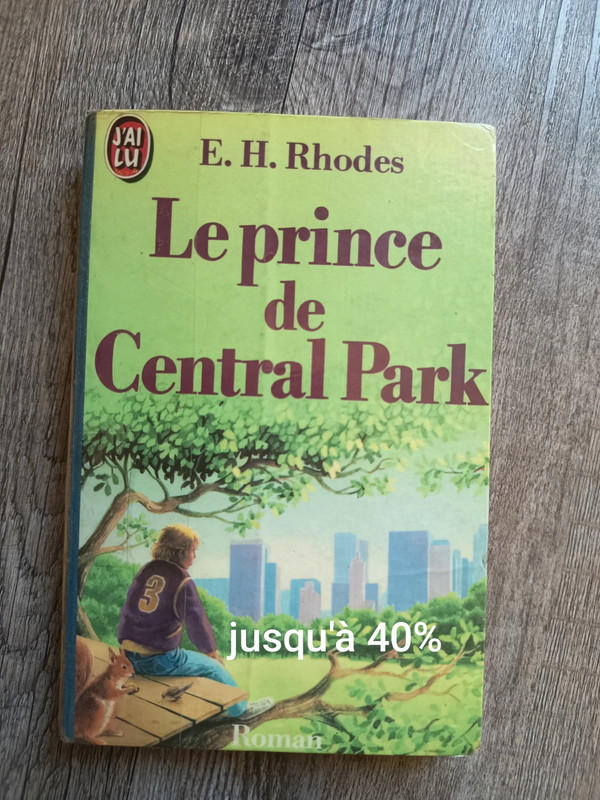 Livre le prince de central Park