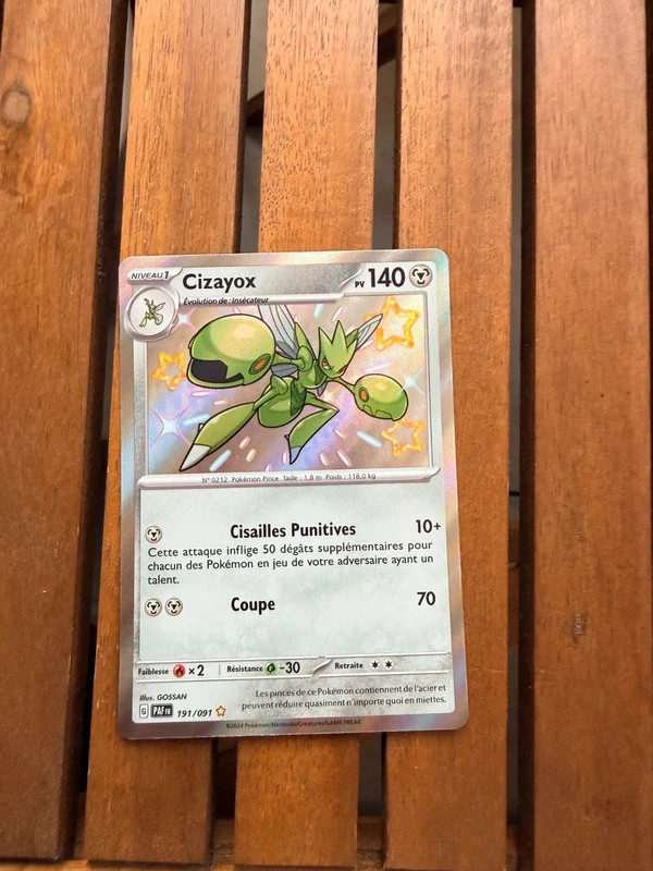 carte pokémon Cizayox (PAF 191)