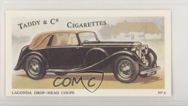 1980 Taddy & Co Motor Cars Tobacco Lagonda Drop-Head Coupe #8 z6d