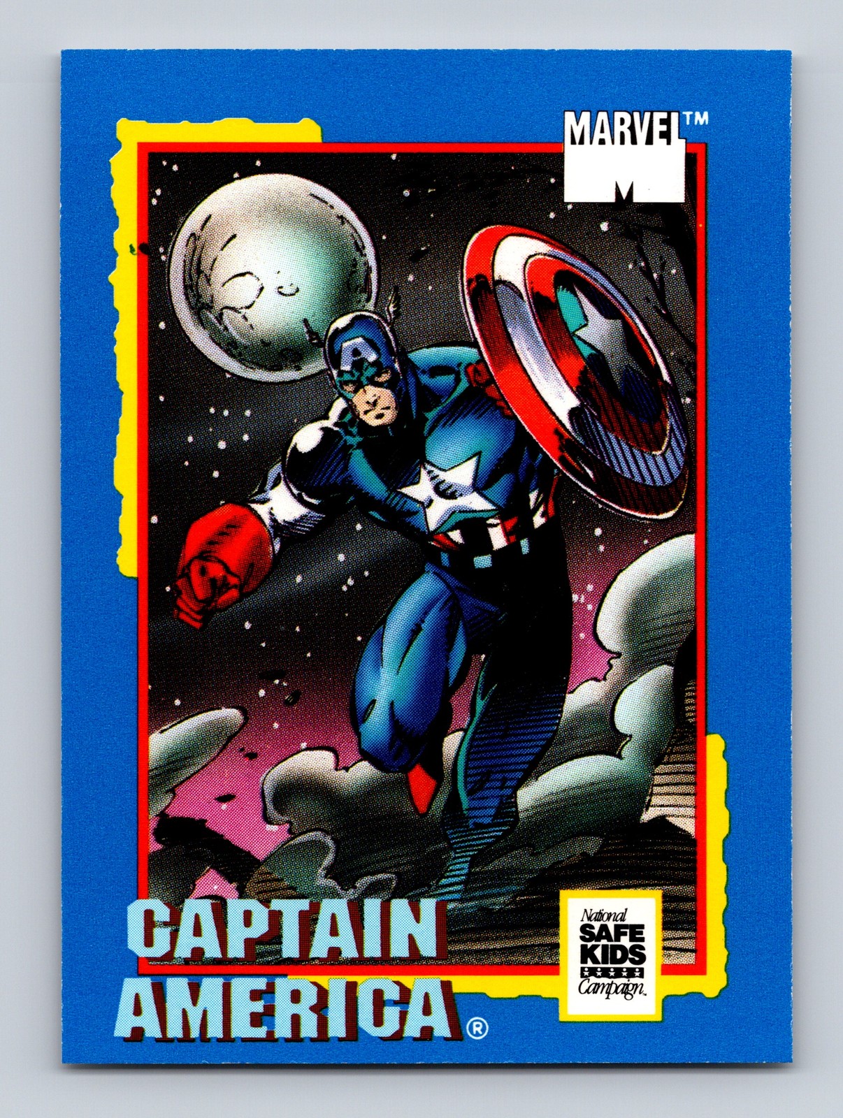 1991 Impel Trading Card Treats #NNO Capitan America