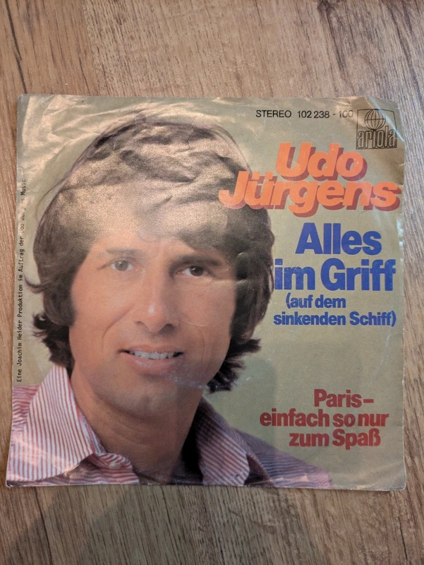 Udo Jürgens Single Schallplatte