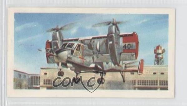 1972 Brooke Bond History of Aviation Tea Canadair CL-84 #44 0d4