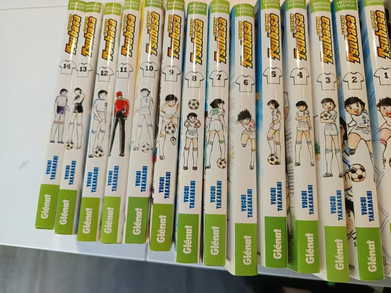 lot manga captaine tsubasa 1 a 14