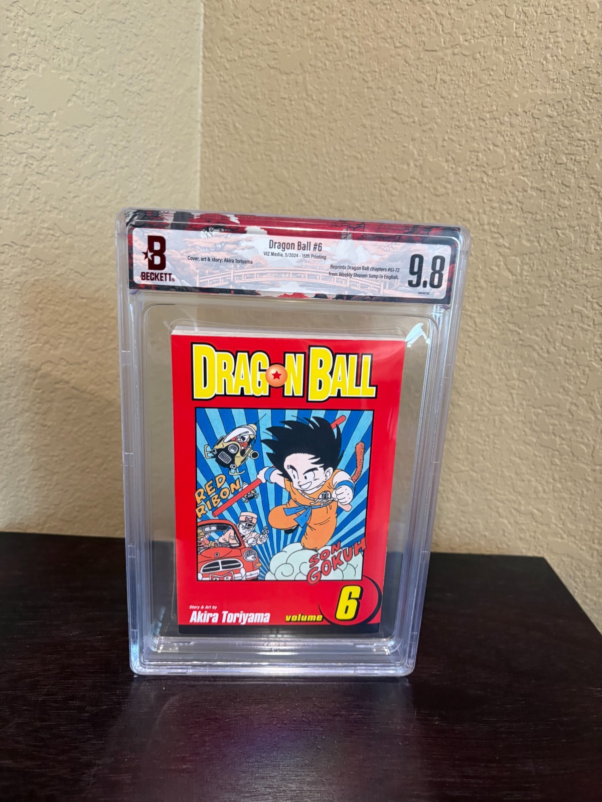 Dragon Ball (Manga) Volume #6 di VIZ MEDIA Shonen Jump - Beckett BGS Manga 9.8