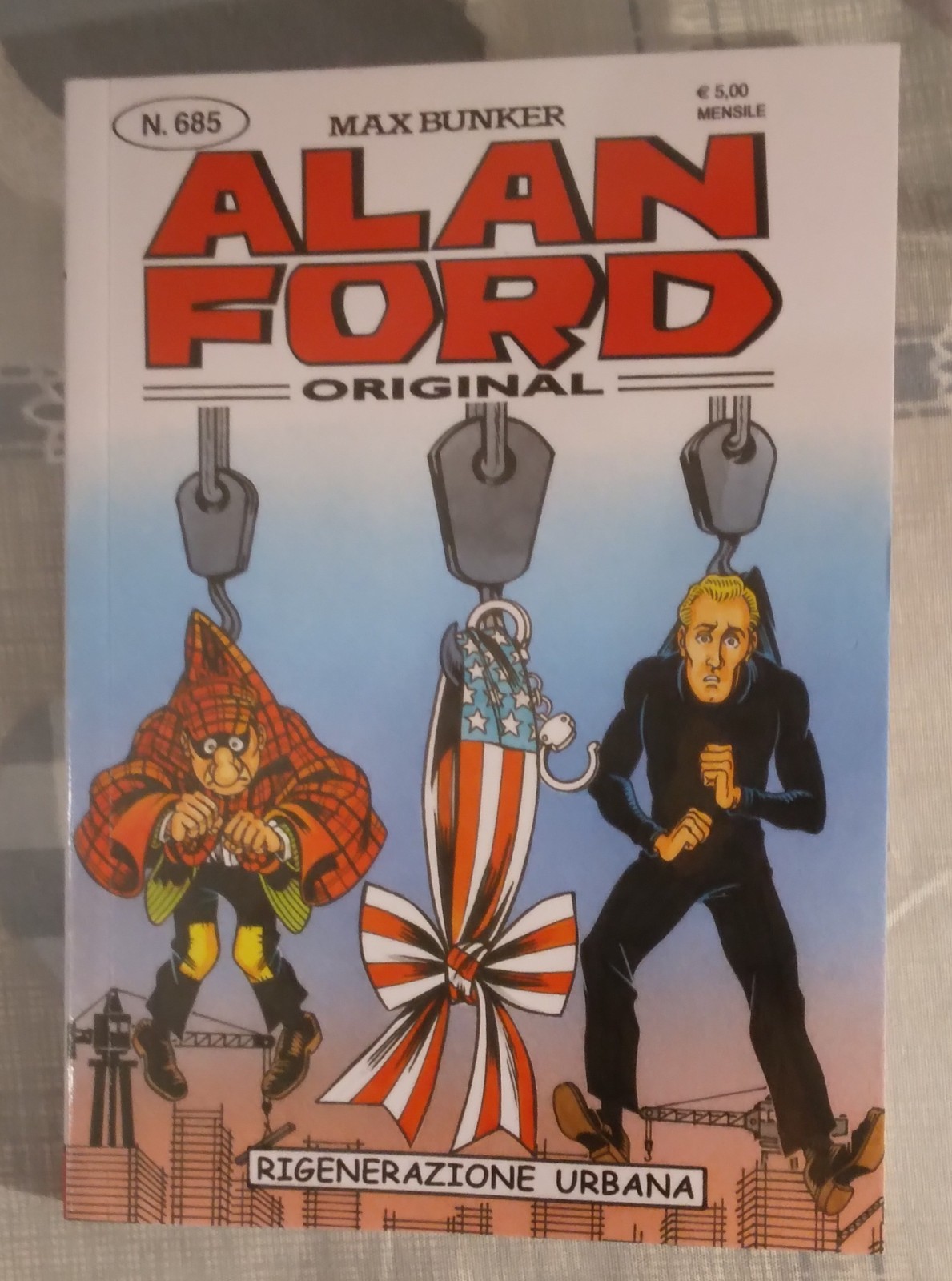 ALAN FORD N. 685 RIGENERAZIONE URBANA- COME NUOVO-SPED GRATUITA
