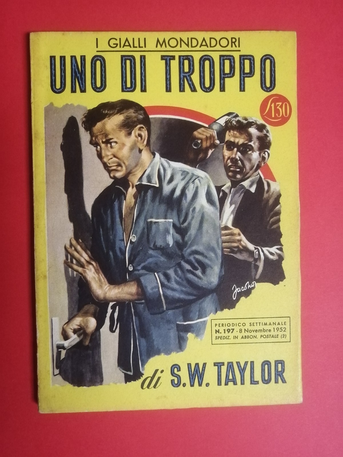 gialli mondadori  n. 197 edicola